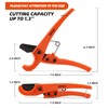 DIFFLIFE Pipe Cutter, High Performance blade Made Ratchet-type Pipe Cutter,