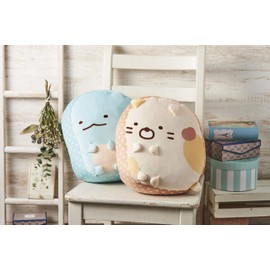 Marushin 6575010800 Cushion, Sumikko Gurashi (W x H x D): 11.8 x 11.8 x 4.7 inches (30 x 30 x 12 cm), Soft Material