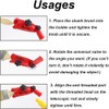 Multi Angle Paint Brush Extender and Edger Tool Extension Pole