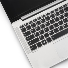 Lenovo Keyboard Cover Skin for 2023/2022 IdeaPad 14 inch Laptop, 1i/1 14 Models, 82LV003YUS/82V6S00000 - Black