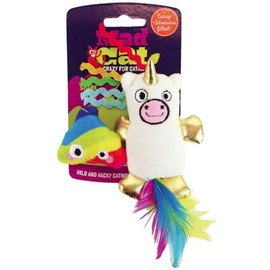 Cosmi Pet LLC 19006529: Toy Cat Mewnicorn 2Pk