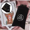 GRIRIW 1 Set Divination Table Cloth with Moon Phase Design