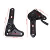 Xiuganpo Auto Seat Recliner Handle, Steel Back Hinge 0-150 Degree