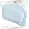 CAXUSD PVC Bath Pillow Bathtub Cushion Suction Cup for Neck