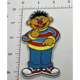 Unbranded Sesame Street bert and ernie Iron-on Embroidered Hard Rock Band Patches #477