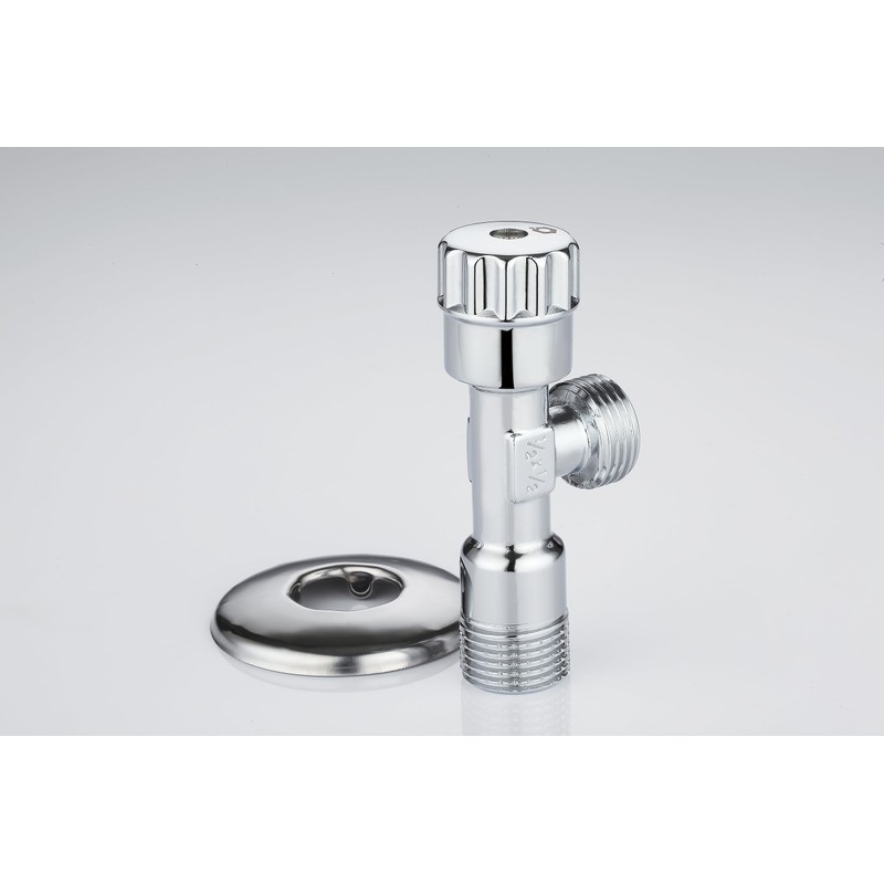 ZencQ Angle Valve 1/2 Inch Wall Connection, 1/2 Inch Hose