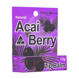 Healthy Care All Natural Acai Berry Lip Balm 10g