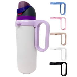 Bottle Handle for Owala FreeSip 24oz 32oz 40oz – Strong Plastic Water Bottle Holder, Durable Easy Carry Accessory for Running, Jogging, Gym, Hiking, and Drinking While Driving & More