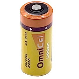 4x OmniCel ER14335 3.6V 1.65Ah 2/3AA Lithium Button Top Battery For Smart Munitions, Intrusion Sensors, Invisible Fencing, RFID Tracking, Theft Prevention, Locator Beacons, Fleet Monitoring