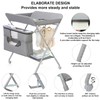 Portable Baby Changing Station with Adjustable Height - Foldable Diaper