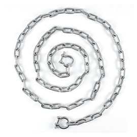 BALAVA Anchor Chain,316 Stainless Steel Anchor Chain,5/16in x10ft Anchor Chain for Boat,Boat Anchor Chain with 2 Pcs 3/8" Anti-Off Shackles,Marine Grade Anchor Chain for Different Boat Anchors