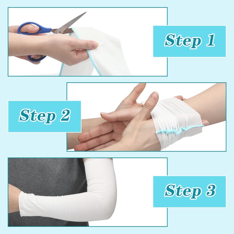 Threlaco 2 Rolls Wet Wraps Bandage for Eczema Wet Wrap
