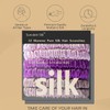 Silk Hair Towel, Friction-Resistant, Amino Acid-Rich, Durable, Breathable (6PCS（Purple Gradient）)