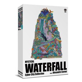 Antelope - 1000 Piece Puzzle for Adults, Cyber City Jigsaw Puzzles 1000 Pieces, Unique Shape Creative Innovative Utopian Puzzle, High Resolution, Matte Finish, Smooth Edging, No Dust