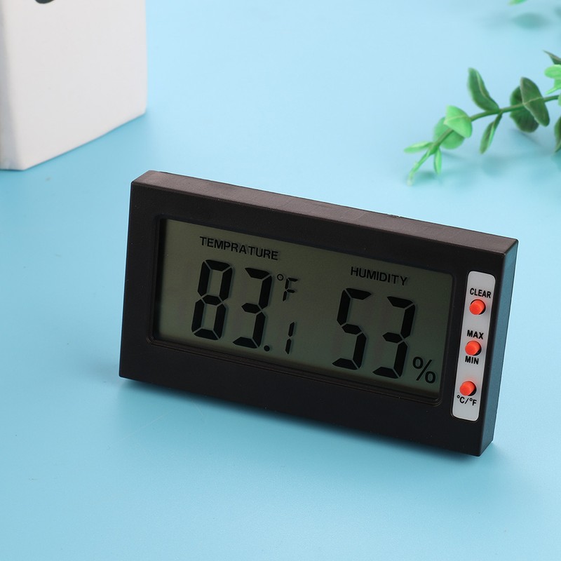 Digital Hygrometer Indoor Thermometer Humidity Monitor Gauge 2-in-1 Monitor
