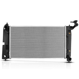 CU2428 Radiator Compatible with 2003-2008 Toyota Corolla Matrix 1.8L L4 Gas & 2003-2008 Pontiac Vibe, 16410YZZAR, 88969096, GM3010414, TO3010271 Aluminium Core Cooling Radiator