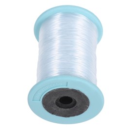 SEWACC 1 Roll Beading Thread Clear Fishing Line for Jewelry Making DIY Bracelets and Craft Projects Smooth String for Effortless Bead Threading and Invisible Appearance