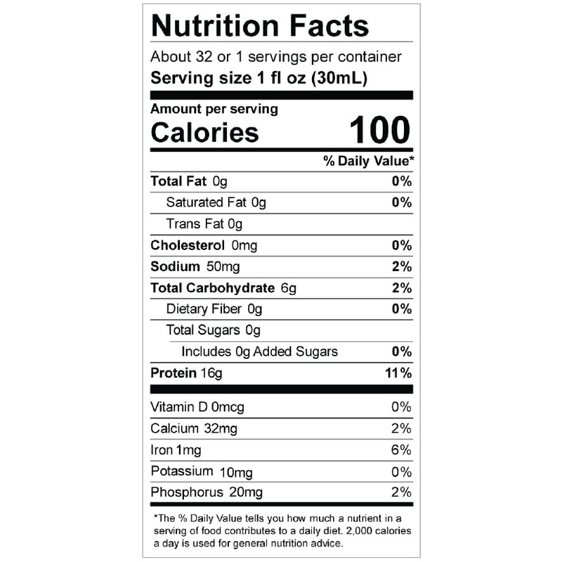 LiquaCel Concentrated Liquid Protein Packets Variety Packs (25 Packets X
