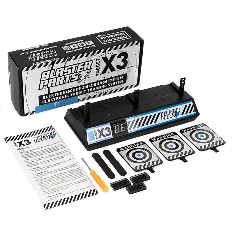 Blasterparts - Electronic Folding Targets for Nerf and Dart Blasters