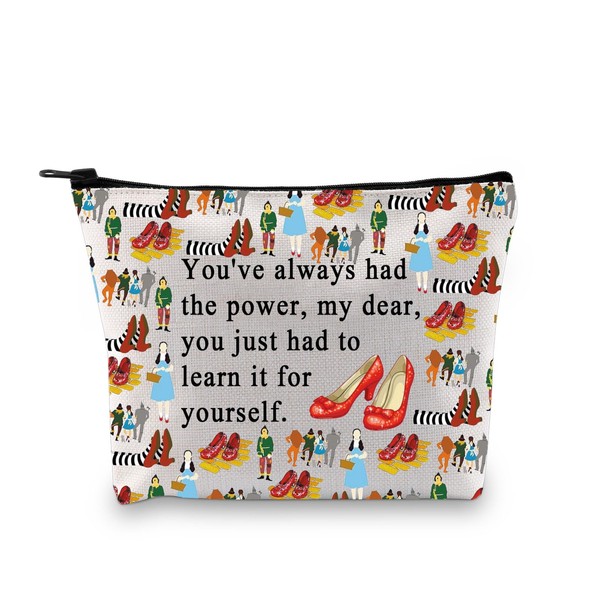 JYTAPP Wizard Cosmetic Makeup Bag Oz Dorothy Ruby Gift Dorothy