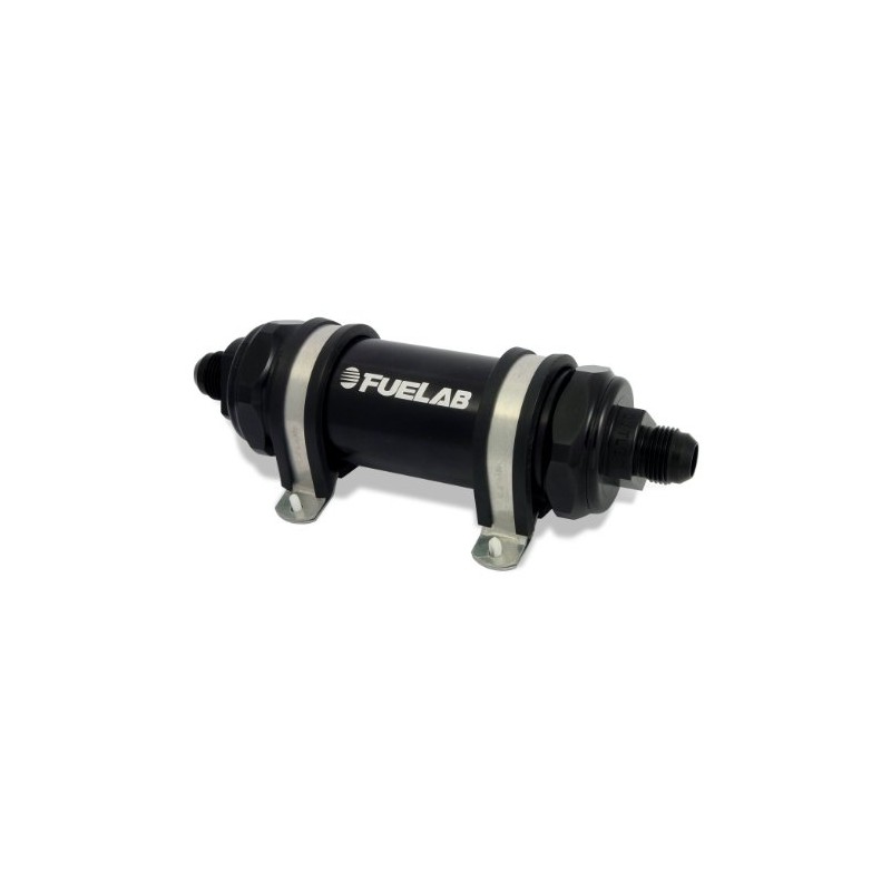 Fuelab 82803-1 Black 10 Micron Long Length In-Line Fuel Filter