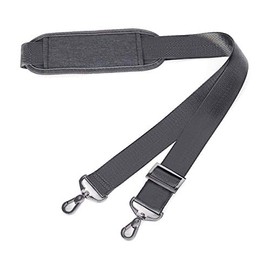 MOSISO 56 Inch Shoulder Strap, Adjustable Thick Soft Universal Replacement Non-Slip Comfort Fit Padded with Metal Swivel Hooks for Laptop Messenger Crossbody Bag Luggage/Duffel/Camera, Space Gray