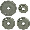 SPARES2GO (Non Universal) Gas Burner Crown and Flame Cap Kit