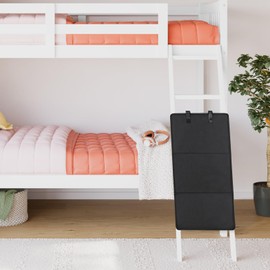 Bunk Bed Ladder Cover, Bunk Bed Ladder Pads for Kids to Prevent Kids from Climbing, Suitable for Attic Stairs, Bunk Bed Stairs,Swimming Pool Stairs.(Black)