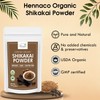 hennaco Organic Shikakai Powder - 227 Grams (8 Oz) Acacia