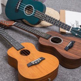 30 PCS Guitar Accessory Kit, lyfLux 24 PCS Guitar Bridge Pins, 4 PCS Guitar Saddle and Nut, 2PCS Guitar Bridge Pin Puller Remover for Guitar Pegs Replacement Parts