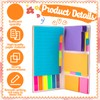 Candcamp Sticky Notes Set 400 Sheets Self-Stick Notes Tabs with