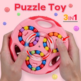 Toy from 7 8 9 10 Years Boy Girl Children Gift for Boys from 8-14 Years Montessori Toy 10 11 12 13 Years Boy Girl Rotating Finger Cube Intelligence Games Toys Gift