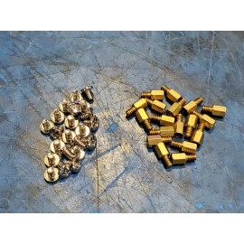 supermicro Motherboard Standoff And Screws for All PC Case, 20pcs