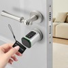 Yolancity Electronic Door Lock with Mobile App, Smart Keycards, Reset