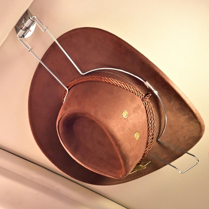 2 Pack Cowboy Hat Holder for Truck, Hat Holder Auto