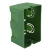 Pack 5x Caja Chalupa Electrica 2x4 Profunda Antioxido Cable