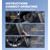Portable Tire Inflator with Digital Pressure Gauge