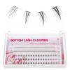 134 Pcs Bottom Lashes Cluster, 2 Styles 5-6 mm Under