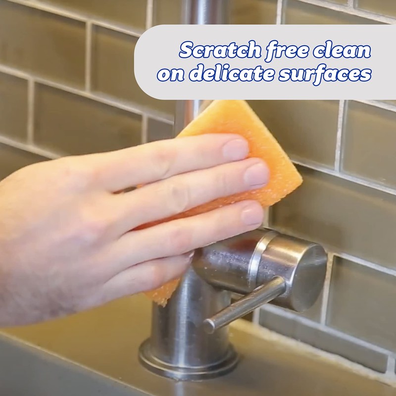 Scrub Daddy, Sponge Daddy - Dual Sided Sponge & Scrubber,