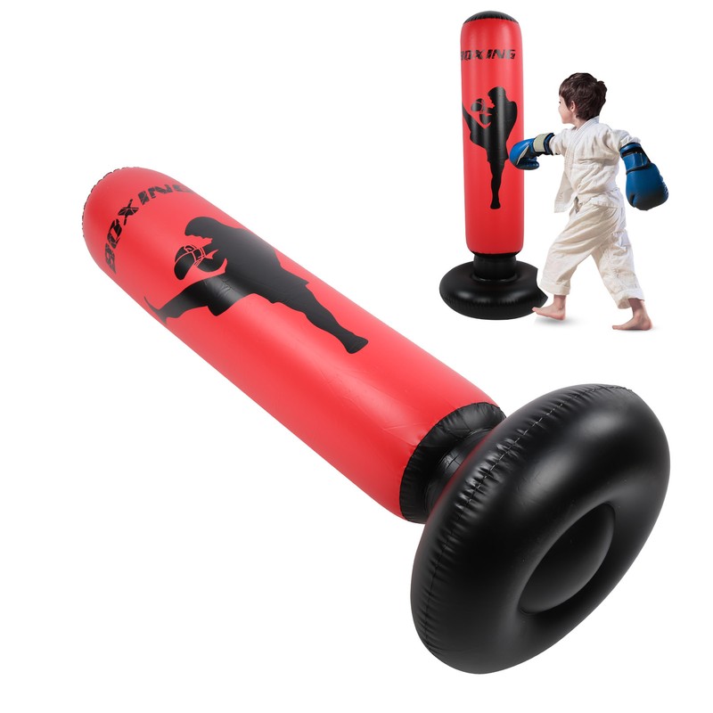 Punching Bag Strength Training PVC Inflatable Strike Column Wall Tumbler