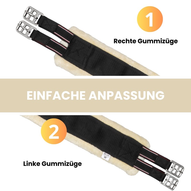 Start FurArtificial Saddle Girth for Horses - Versatile Belt with