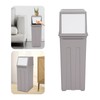 CNCEST 8 Gallon Trash Can, Slim Trash Can with Lid,