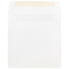 JAM Paper® (6X 6) Regular Square Envelopes - White -