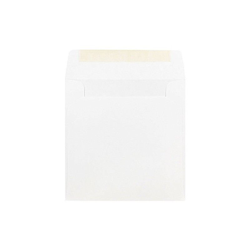 JAM Paper® (6X 6) Regular Square Envelopes - White -