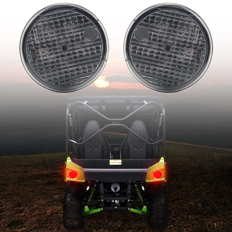 Par de faros traseros LED compatibles con Kawasaki Teryx Teryx4