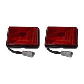 Congparts 142-7503 2 Pcs Lamp Assembly CA1427503 1427503 Compatible with Caterpillar Compact Track Loader 259B3 Skid Steer Loader 216 216B 216B3 226B 226B3 228 232B 236 236B 236B3 242B 247 247B 247B3
