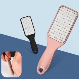 Double-Sided Foot Callus Remover for Hard Skin and Heels Rose Gold Handle 10ea