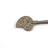 uxcell Metal Household Chinese Leaf Style Cabinet Key Latch Door