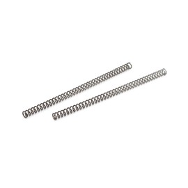 uxcell Compression Spring,304 Stainless Steel,2mm OD,0.3mm Wire Size,40mm Free Length,Silver Tone,10Pcs