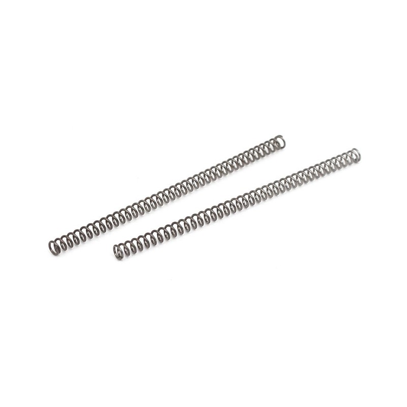uxcell Compression Spring,304 Stainless Steel,2mm OD,0.3mm Wire Size,40mm Free Length,Silver